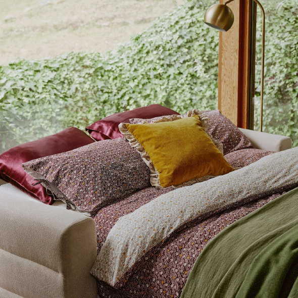 John-Lewis pillow and bed