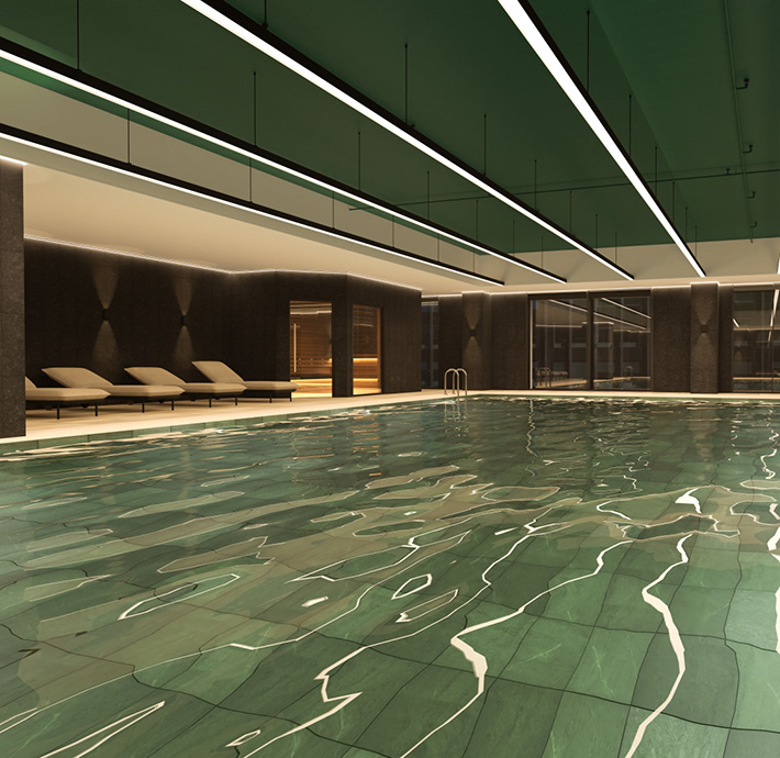 Pool Third Space Wood Wharf