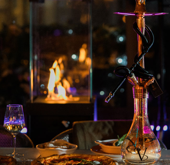 Smoke Shisha in Brera Lounge