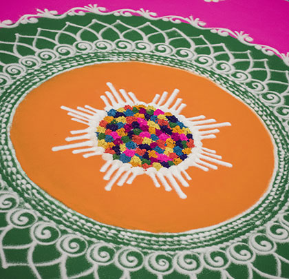 Diwali rangoli