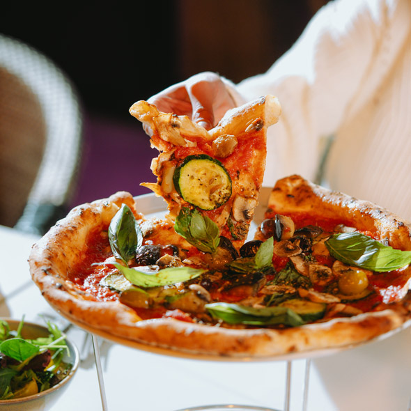 Authentic Italian Pizza at Brera Lounge