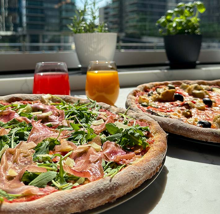 revolutionary pizzas @homepizza