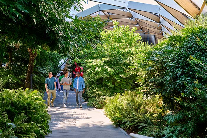 Crossrail Place Roof Garden