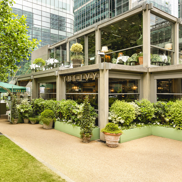 All day dining at the Ivy in the Park