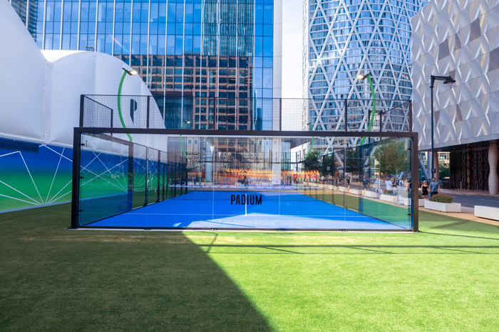 Playing Padel tennins in Padium is always fun whether competitive or casual.