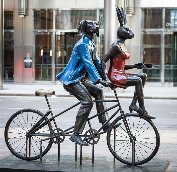 Tandem Lovers at Children's Art Trial