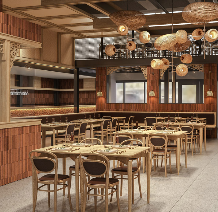 Din Tai Fung a Taiwanese restaurant interior