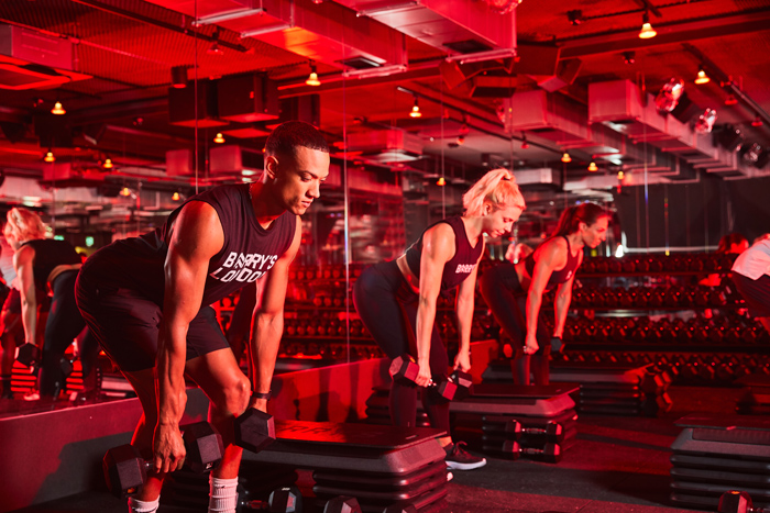 pushing you to the limit at barry's fitness