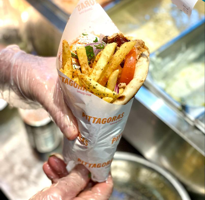 Pittagorasat wrap