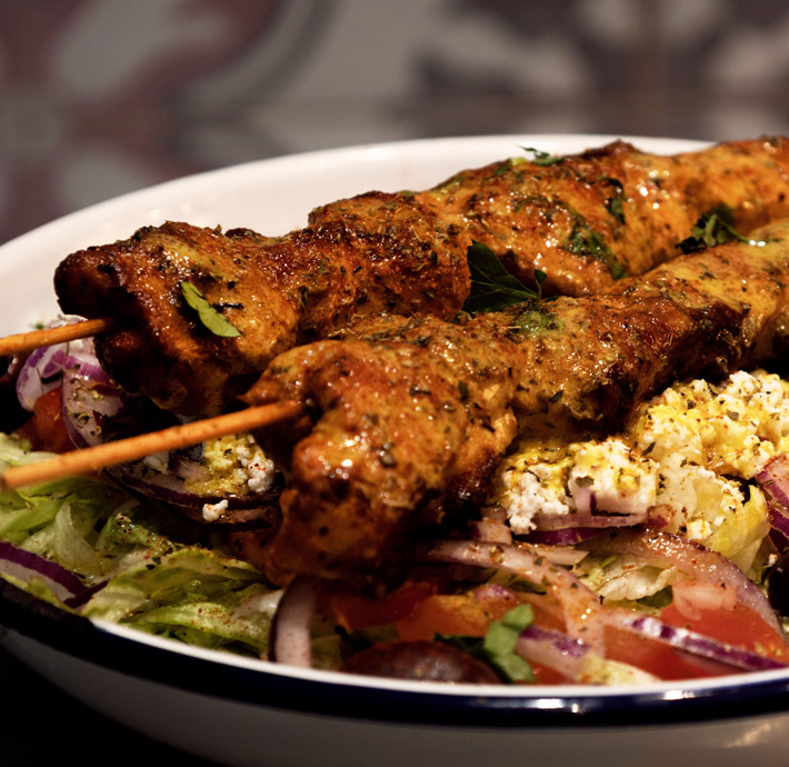 Pittagorasat skewers