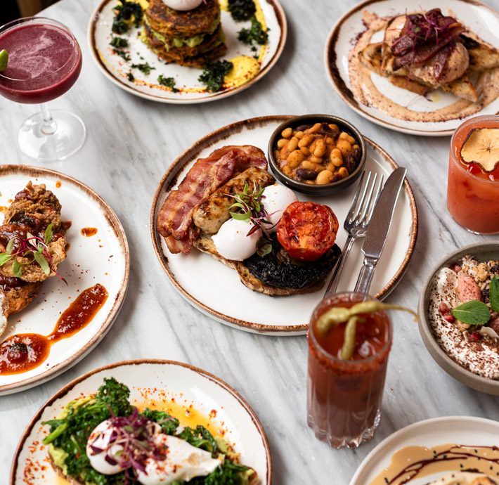 Eastern Mediterranean delicious dishes at Brother Marcus