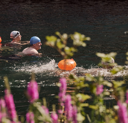 Open water swimming