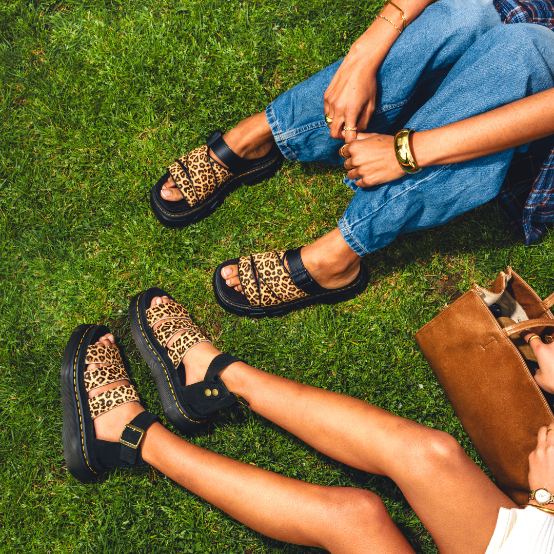 Shoes on Grass