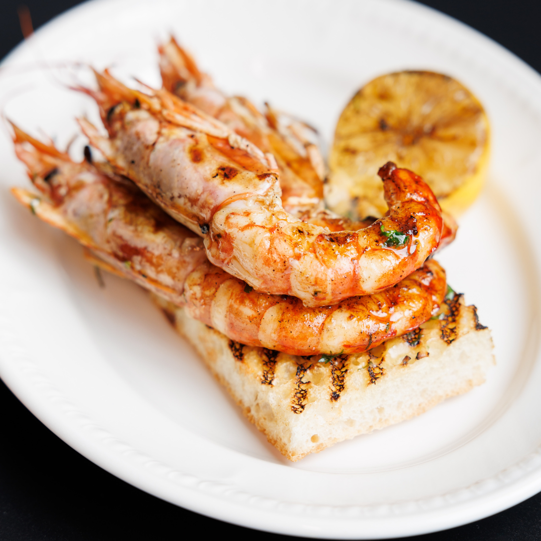Prawns on Toast
